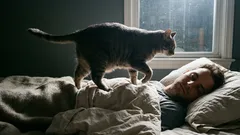 Kako spriječiti da vas mačka budi noću bez kažnjavanja i stresa