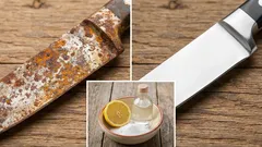 Što pomaže ukloniti hrđu: jednostavan proizvod iz kuhinje