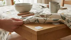 Stolnjak više ne klizi sa stola: brzo rješenje za zamoran problem